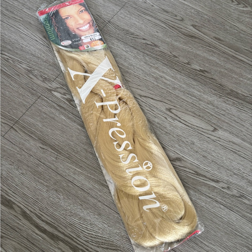 X-Pression Blonde Hair Extensions